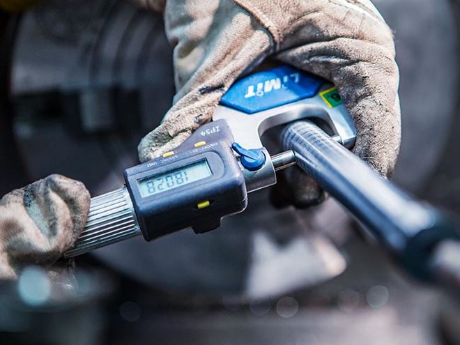 informative image: Measuring steel